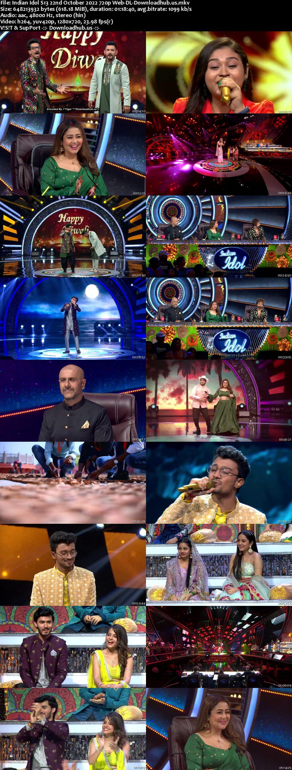 Indian Idol S13 22 October 2022 Episode 13 Web-DL 720p 480p