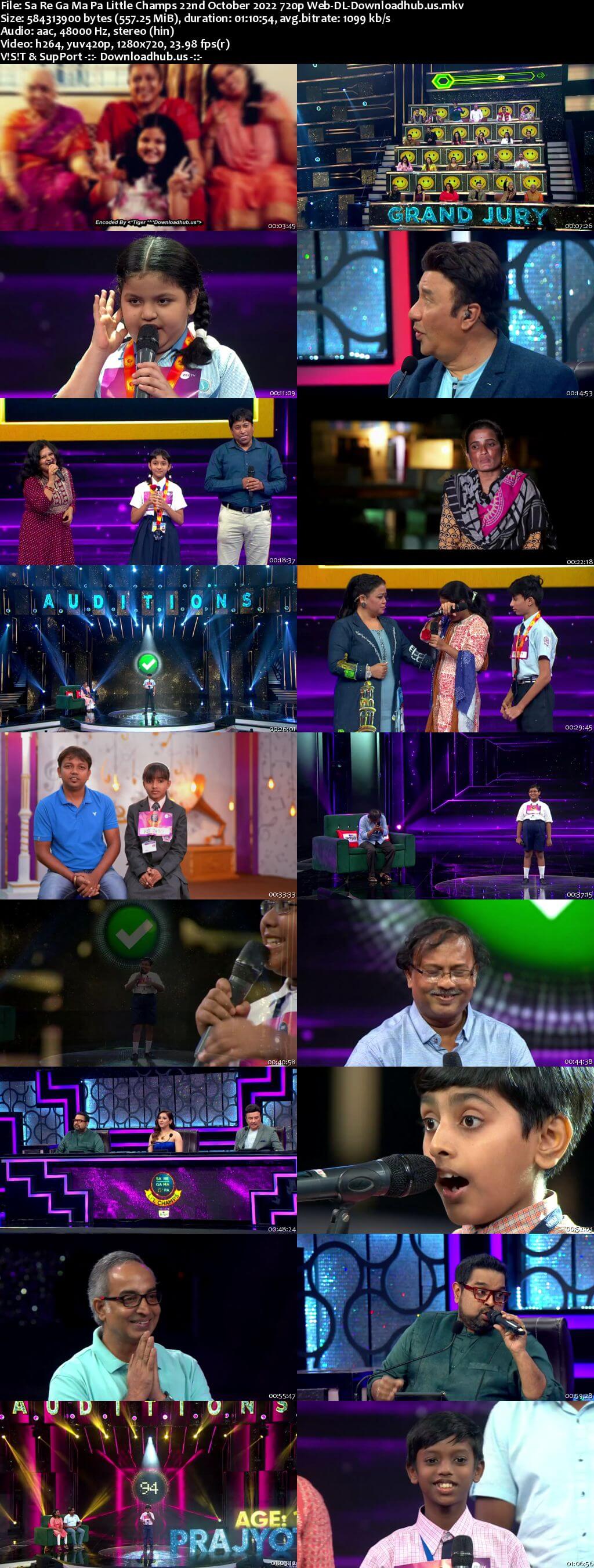 Sa Re Ga Ma Pa Little Champs 22 October 2022 Episode 03 Web-DL 720p 480p