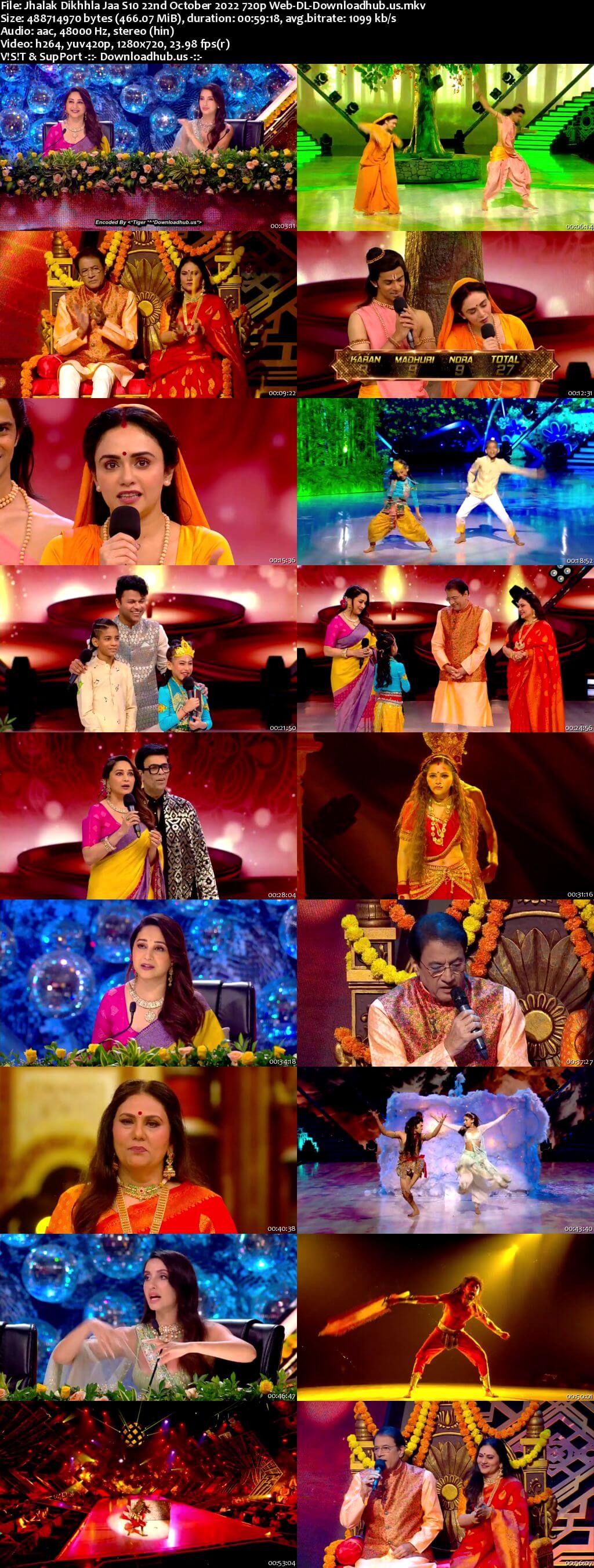 Jhalak Dikhhla Jaa S10 22 October 2022 Episode 15 Web-DL 720p 480p