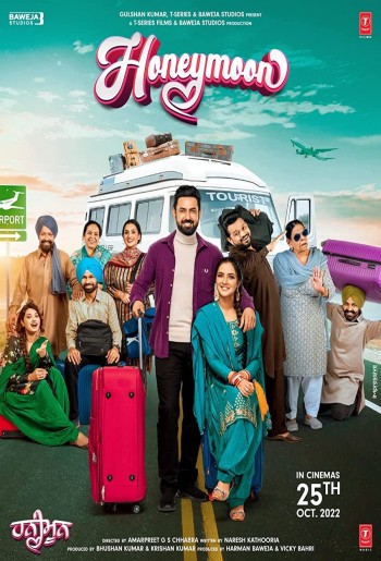 Honeymoon 2022 Full Punjabi Movie 720p 480p Web-DL