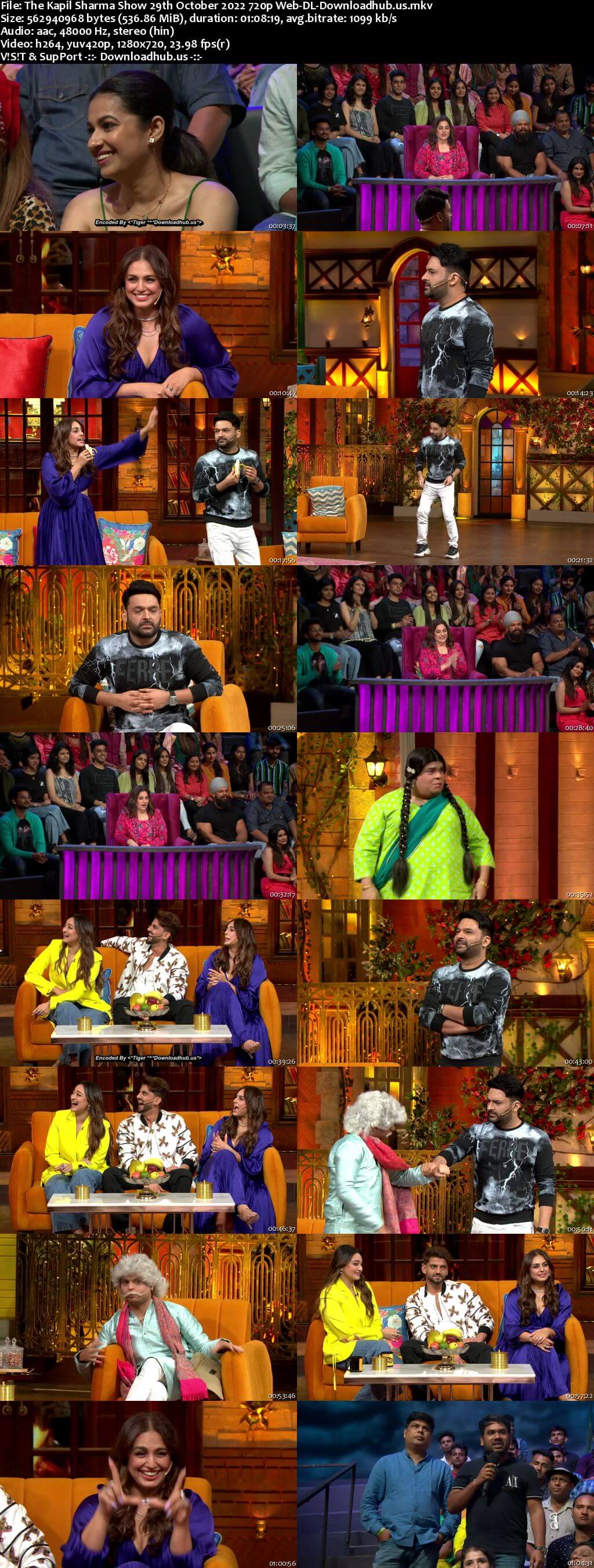 The Kapil Sharma Show 29 October 2022 Episode 274 Web-DL 720p 480p