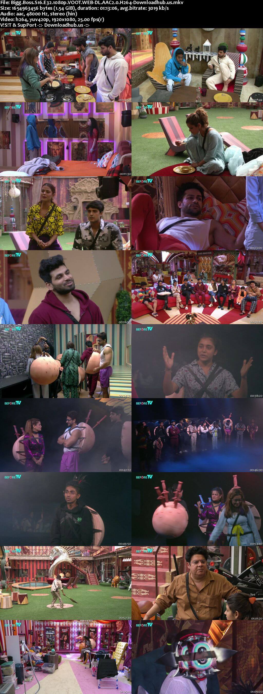 Bigg Boss Season 16 01 November 2022 Episode 32 Web-DL 1080p 720p 480p