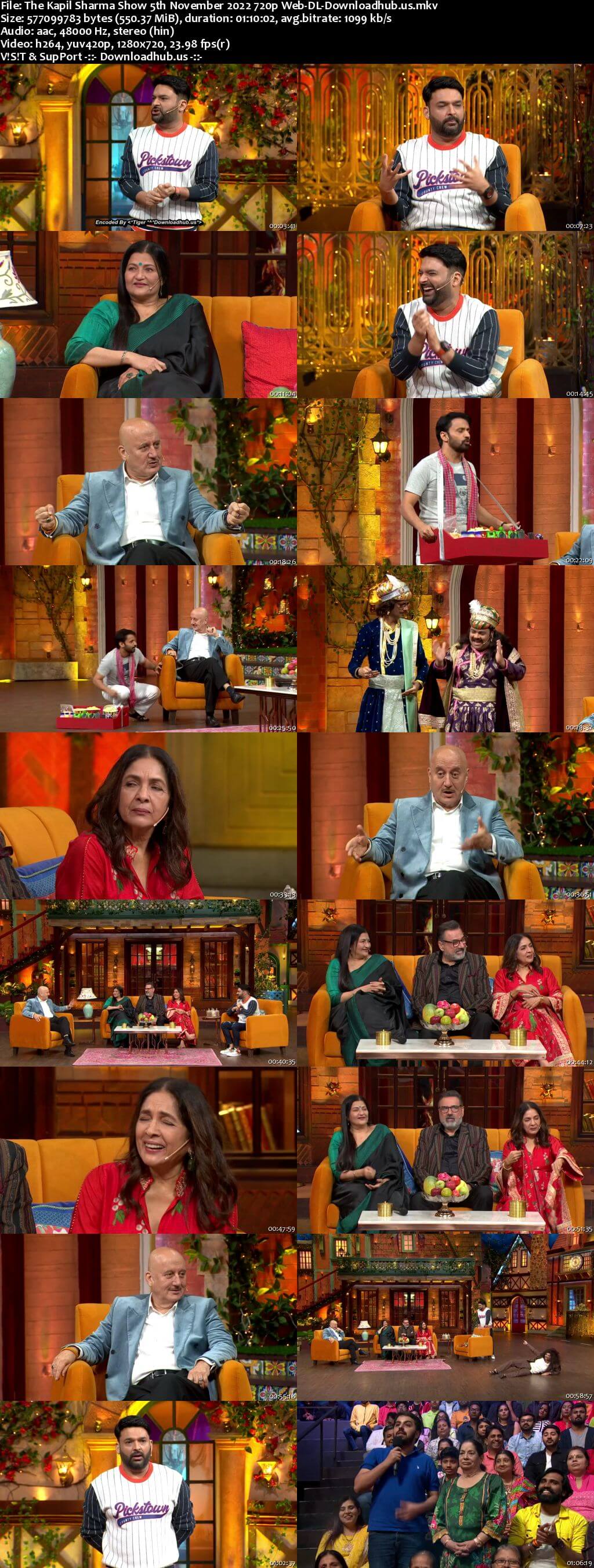 The Kapil Sharma Show 05 November 2022 Episode 276 Web-DL 720p 480p