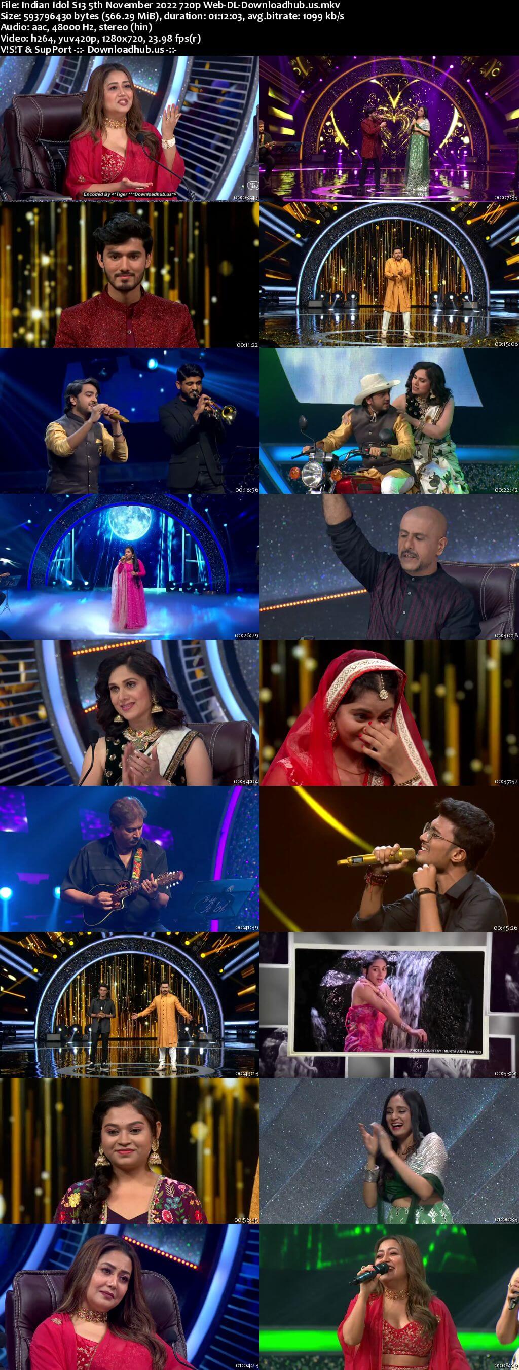 Indian Idol S13 05 November 2022 Episode 17 Web-DL 720p 480p