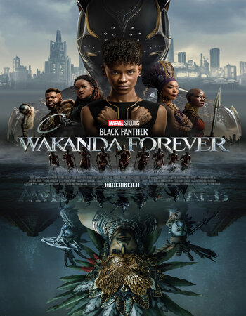 Black Panther Wakanda Forever 2022 Hindi (Cleaned) Dubbed 720p 480p HDRip | Full Movie