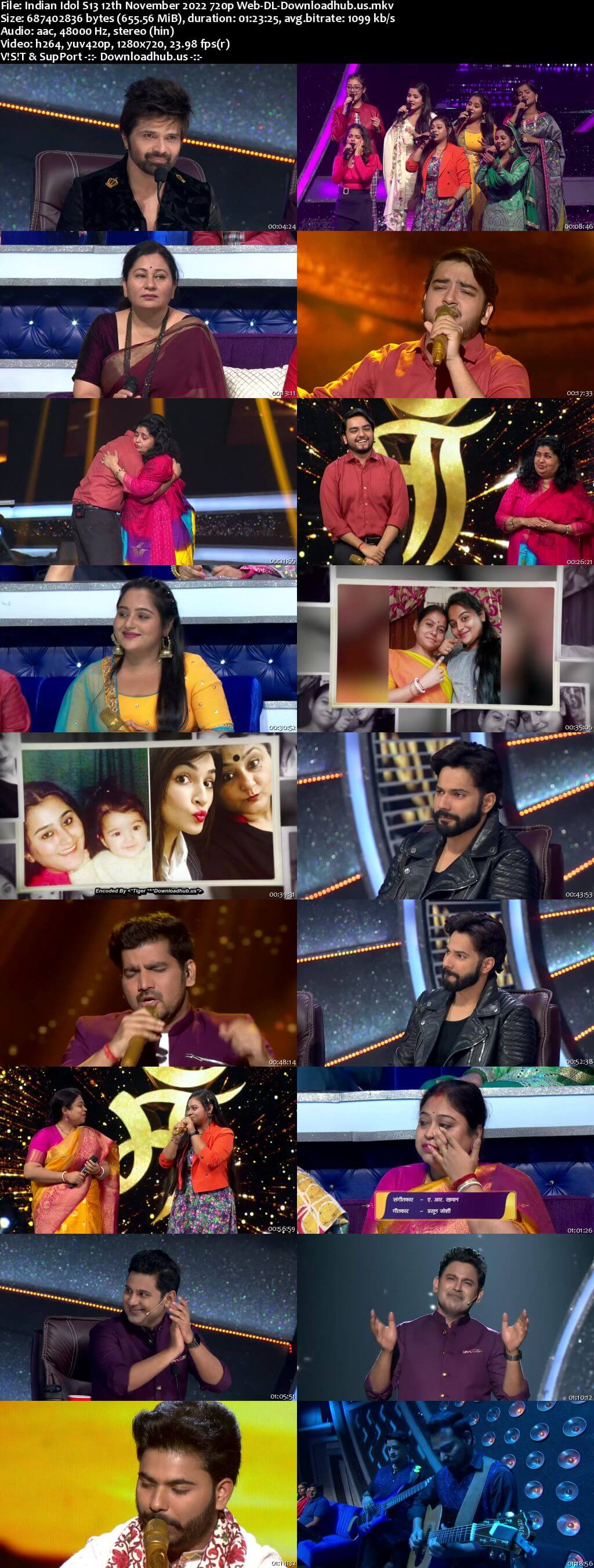 Indian Idol S13 12 November 2022 Episode 19 Web-DL 720p 480p