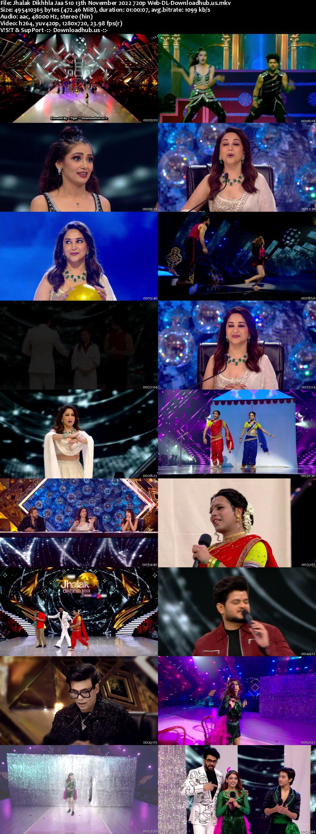 Jhalak Dikhhla Jaa S10 13 November 2022 Episode 22 Web-DL 720p 480p