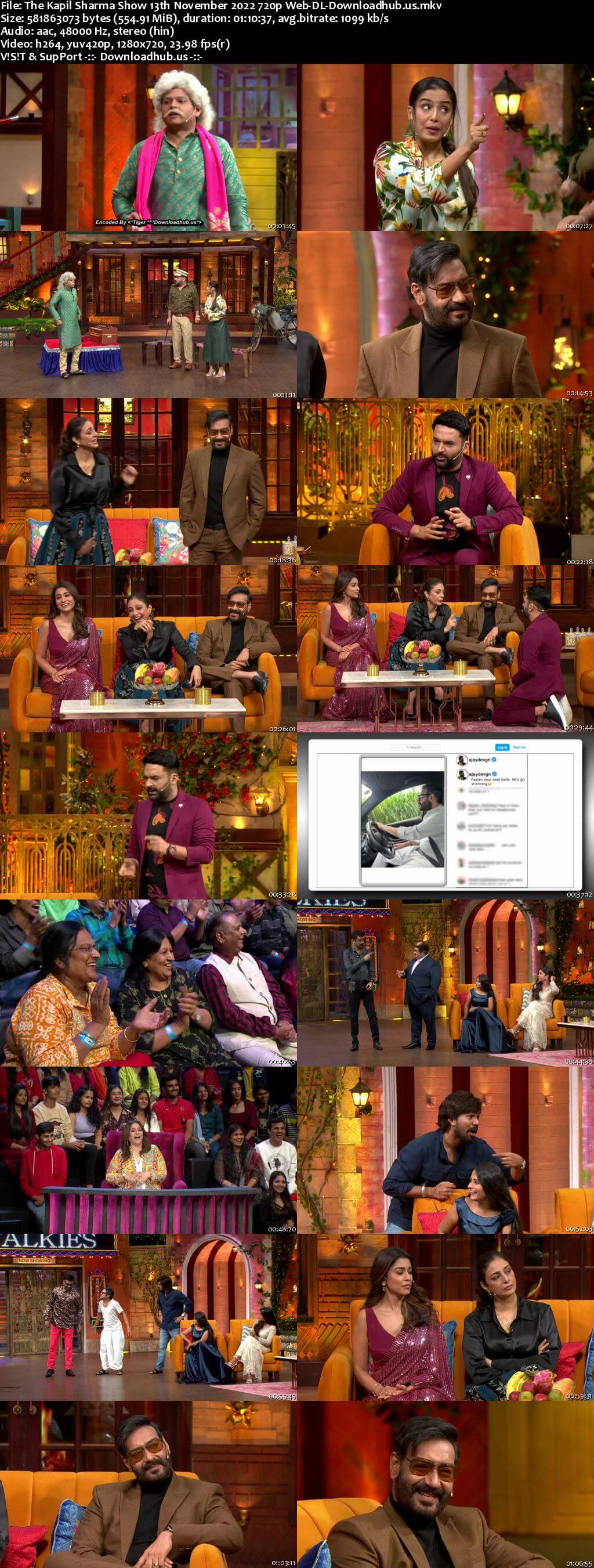 The Kapil Sharma Show 13 November 2022 Episode 279 Web-DL 720p 480p