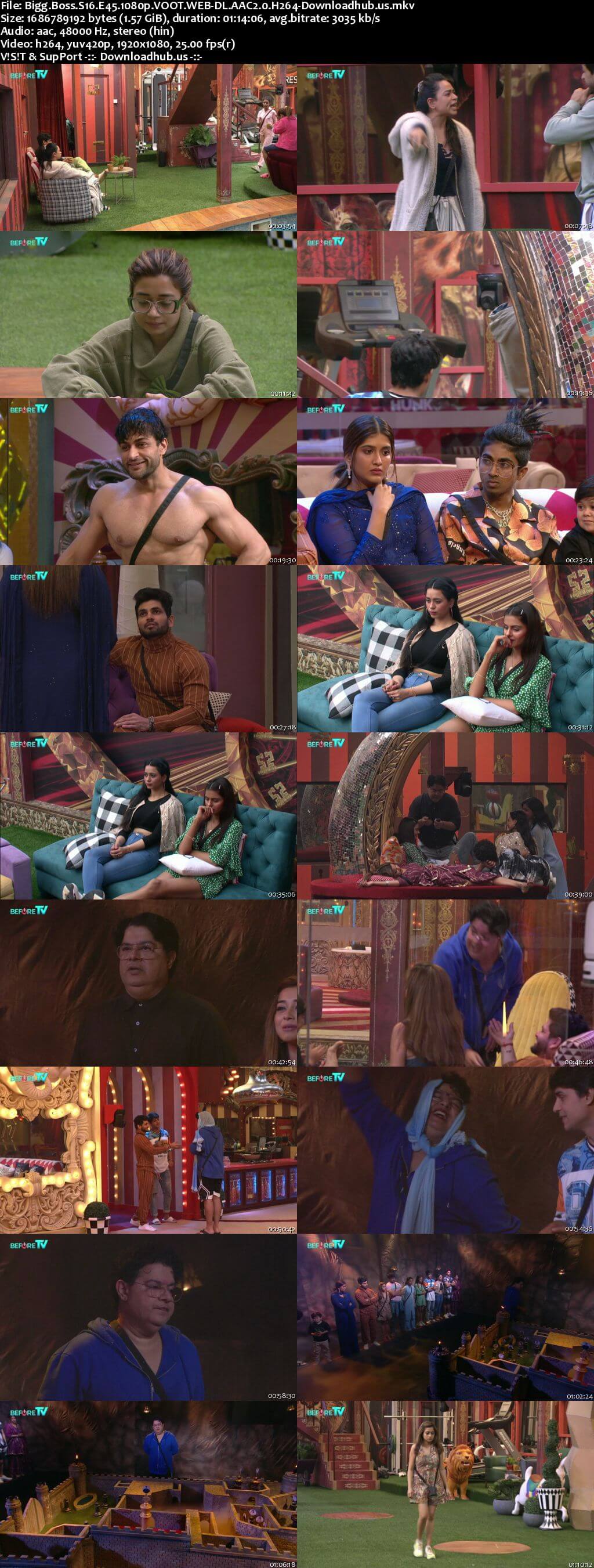 Bigg Boss Season 16 14 November 2022 Episode 45 Web-DL 1080p 720p 480p