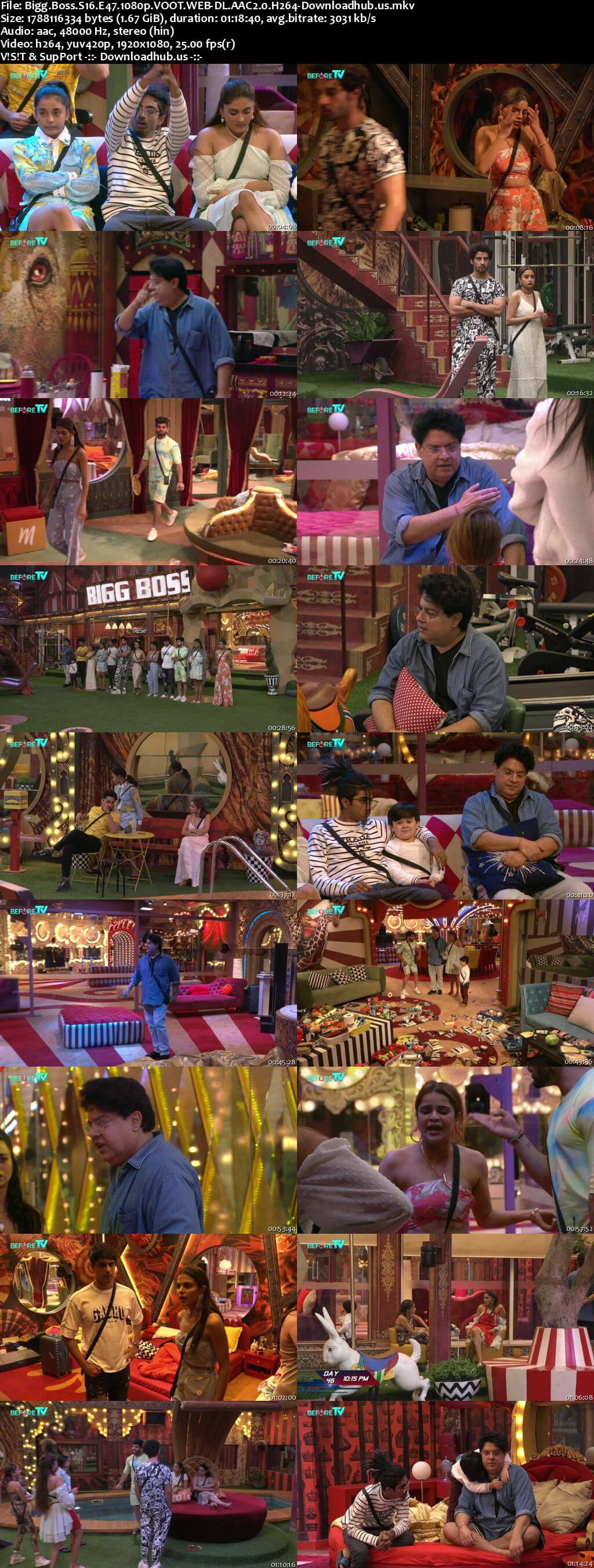 Bigg Boss Season 16 16 November 2022 Episode 47 Web-DL 1080p 720p 480p