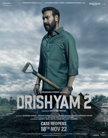 Drishyam 2 2022 Full Hindi Movie 1080p 720p 480p Web-DL