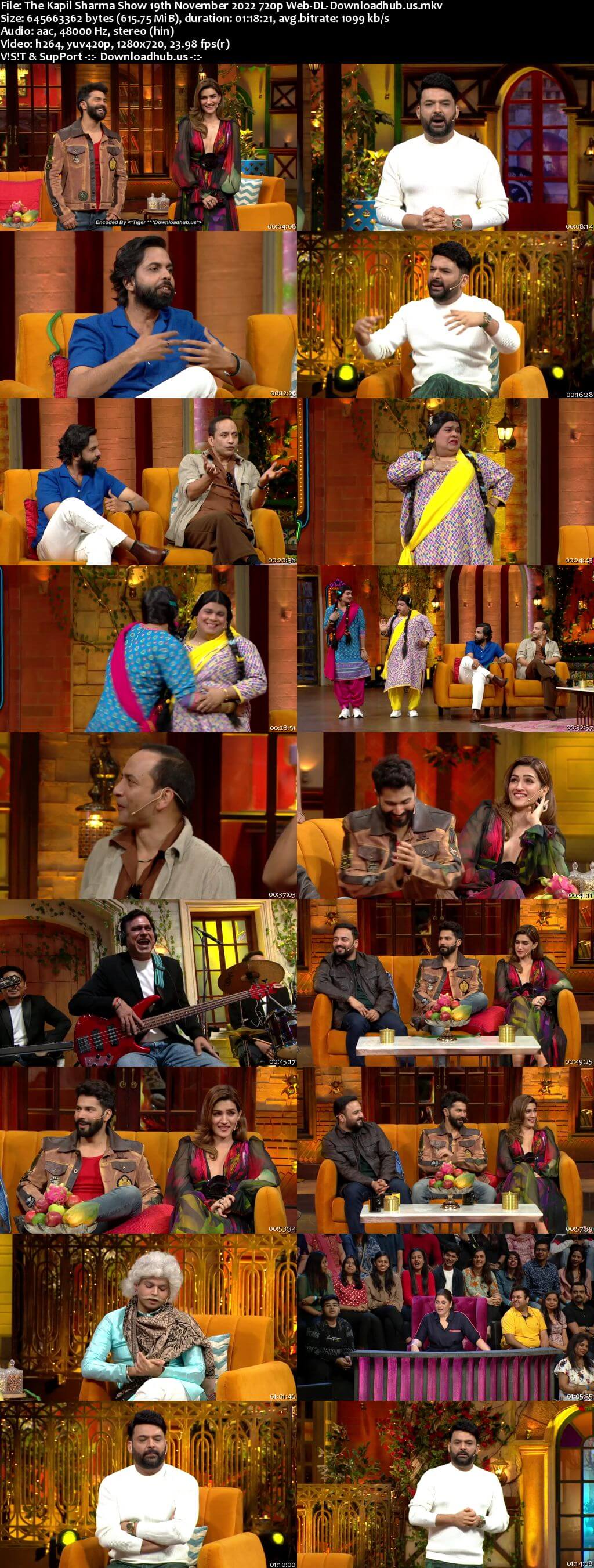 The Kapil Sharma Show 19 November 2022 Episode 280 Web-DL 720p 480p