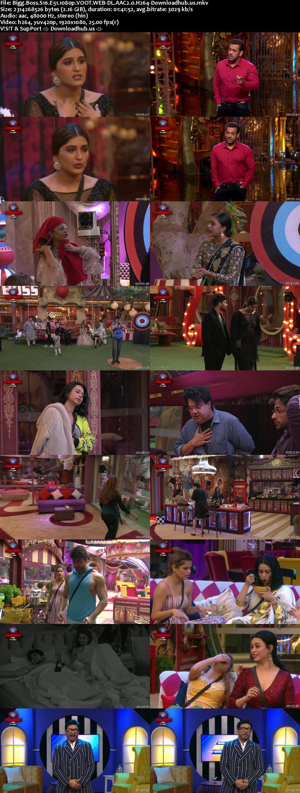 Bigg Boss Season 16 20 November 2022 Episode 51 Web-DL 1080p 720p 480p