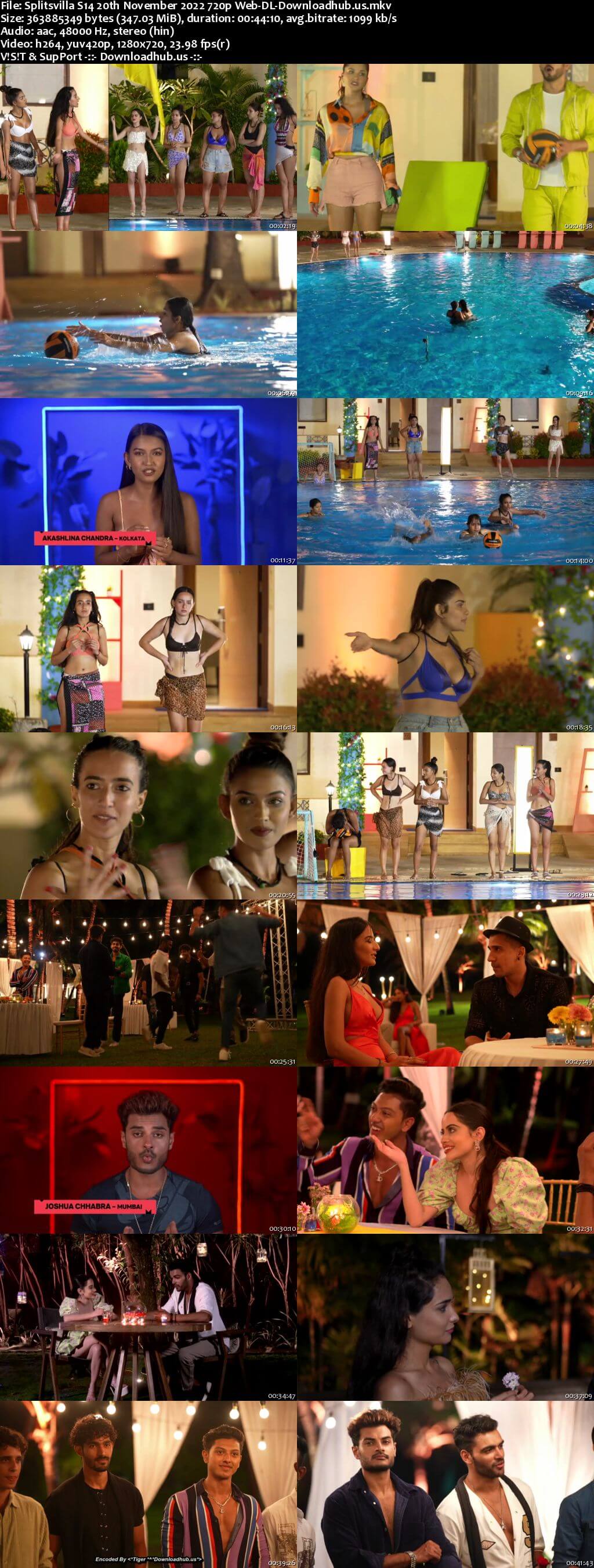 Splitsvilla S14 20 November 2022 Episode 04 Web-DL 720p 480p