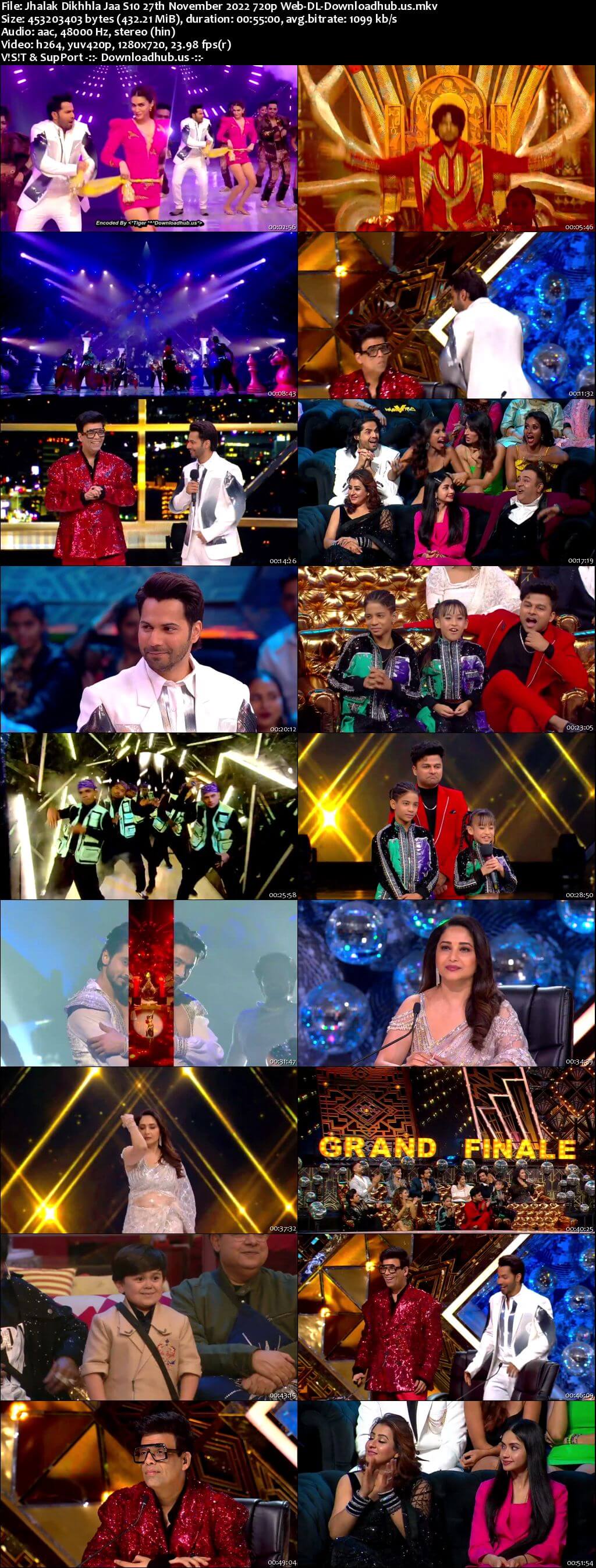 Jhalak Dikhhla Jaa S10 27 November 2022 Episode 26 Web-DL 720p 480p