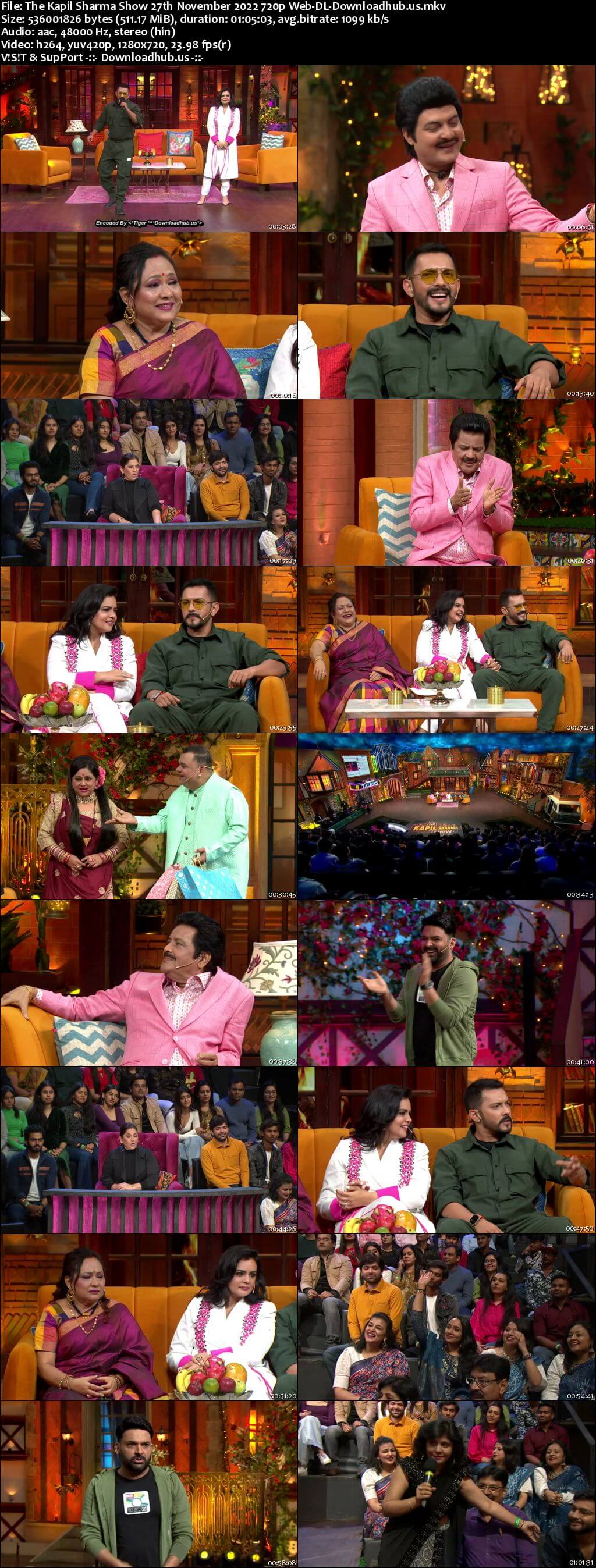 The Kapil Sharma Show 27 November 2022 Episode 283 Web-DL 720p 480p