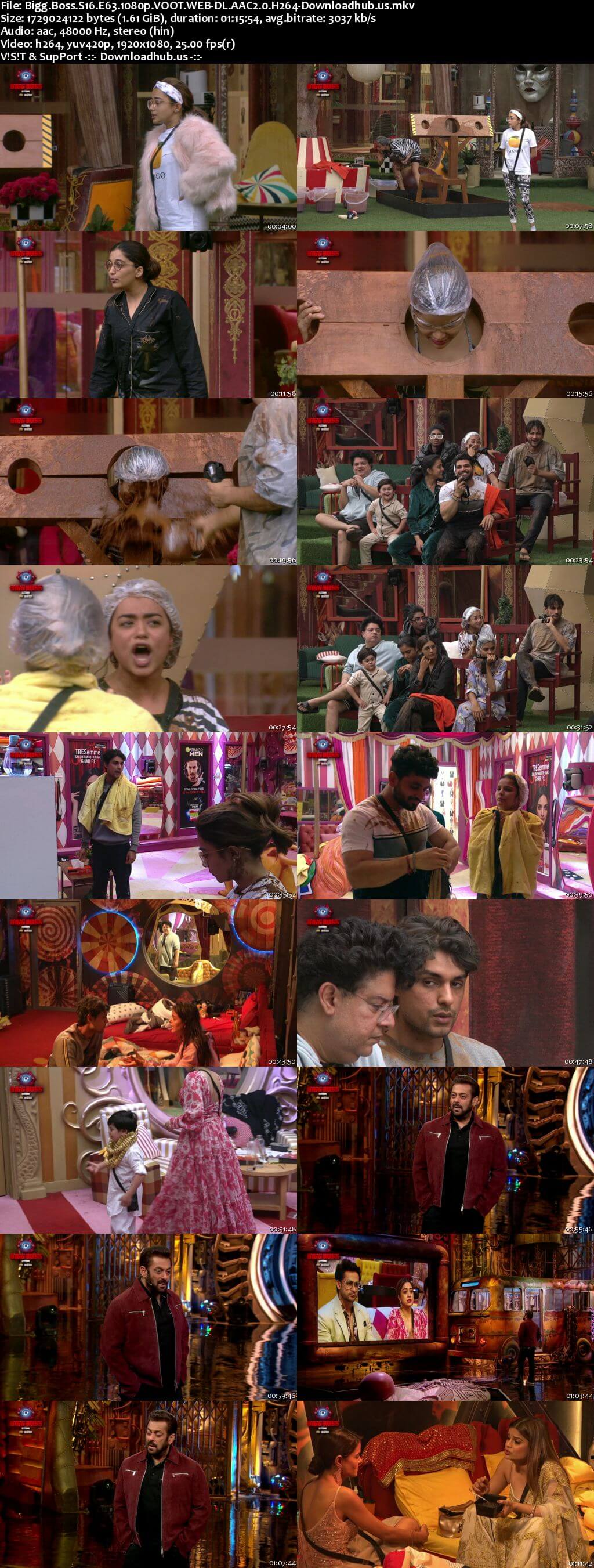 Bigg Boss Season 16 02 December 2022 Episode 63 Web-DL 1080p 720p 480p