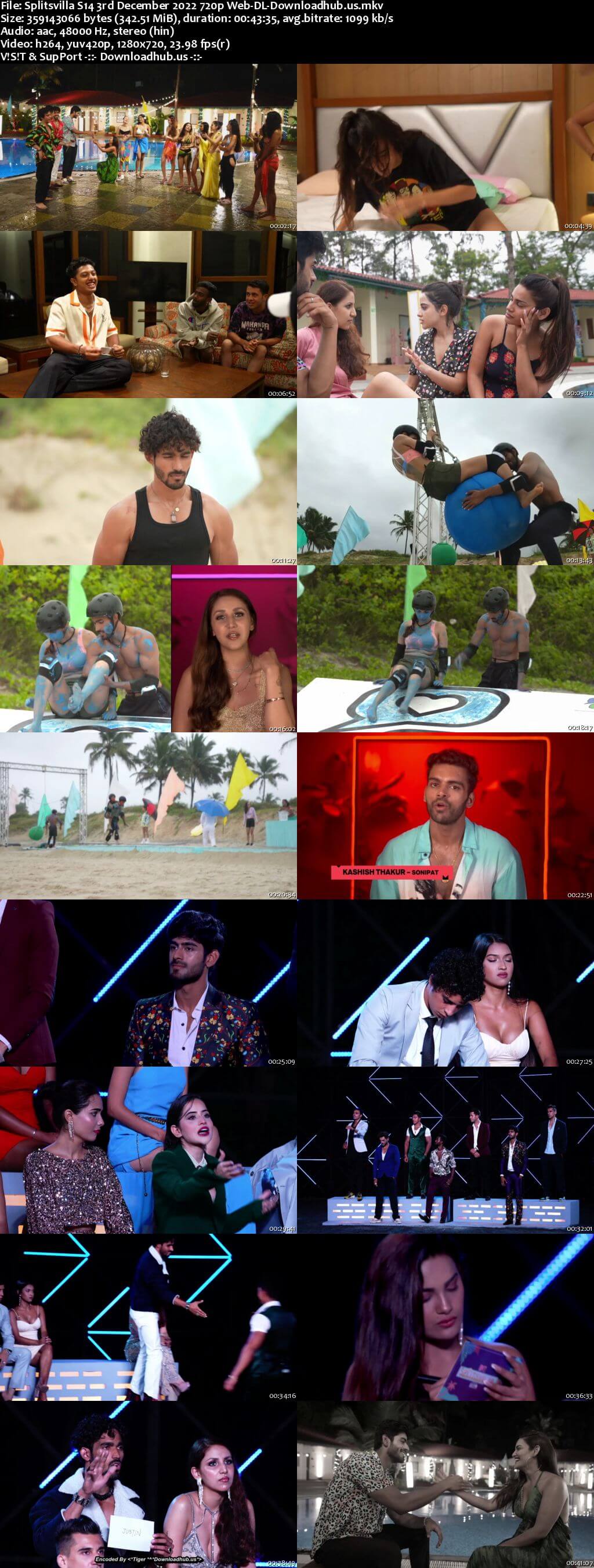 Splitsvilla S14 03 December 2022 Episode 07 Web-DL 720p 480p