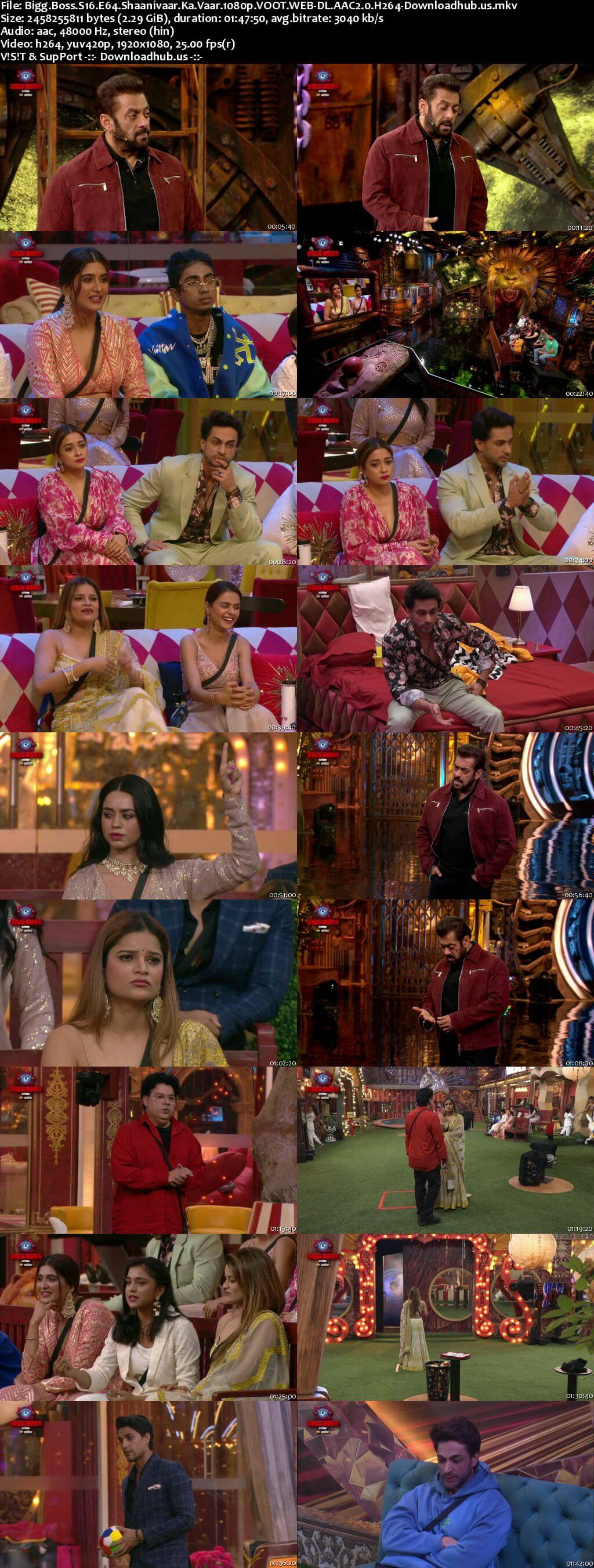 Bigg Boss Season 16 03 December 2022 Episode 64 Web-DL 1080p 720p 480p