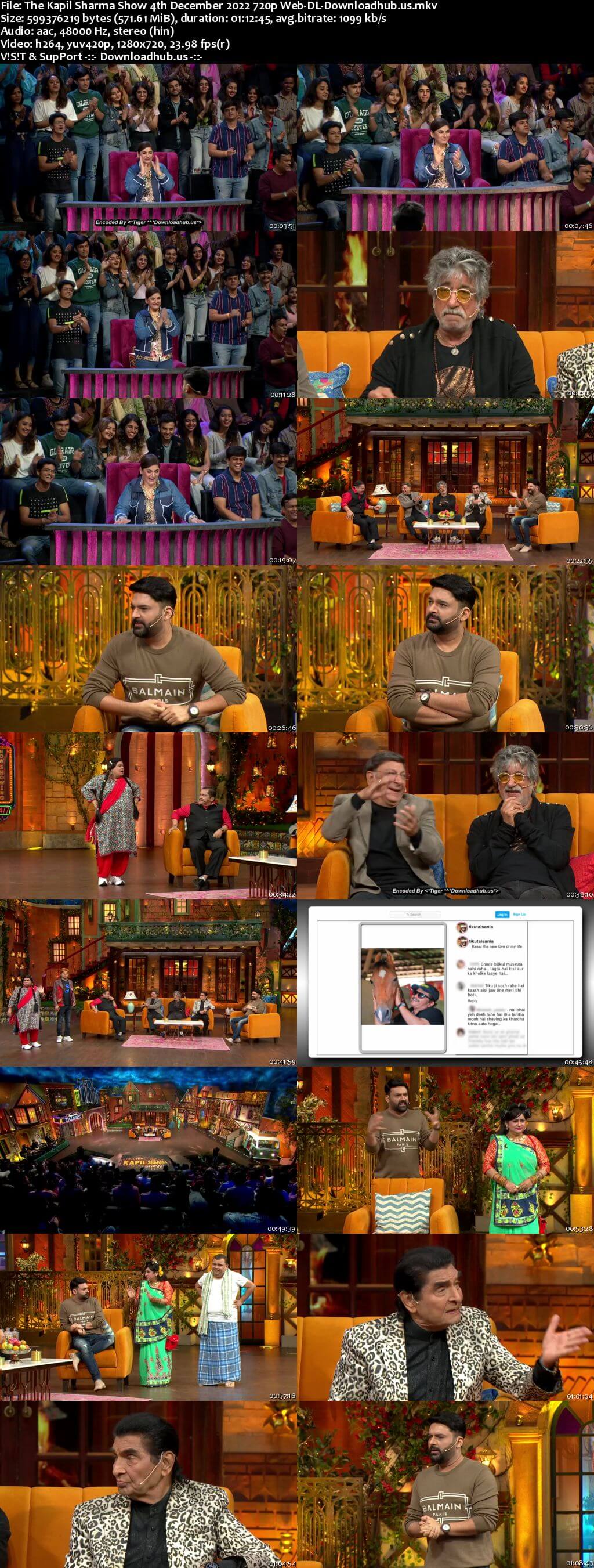 The Kapil Sharma Show 04 December 2022 Episode 285 Web-DL 720p 480p