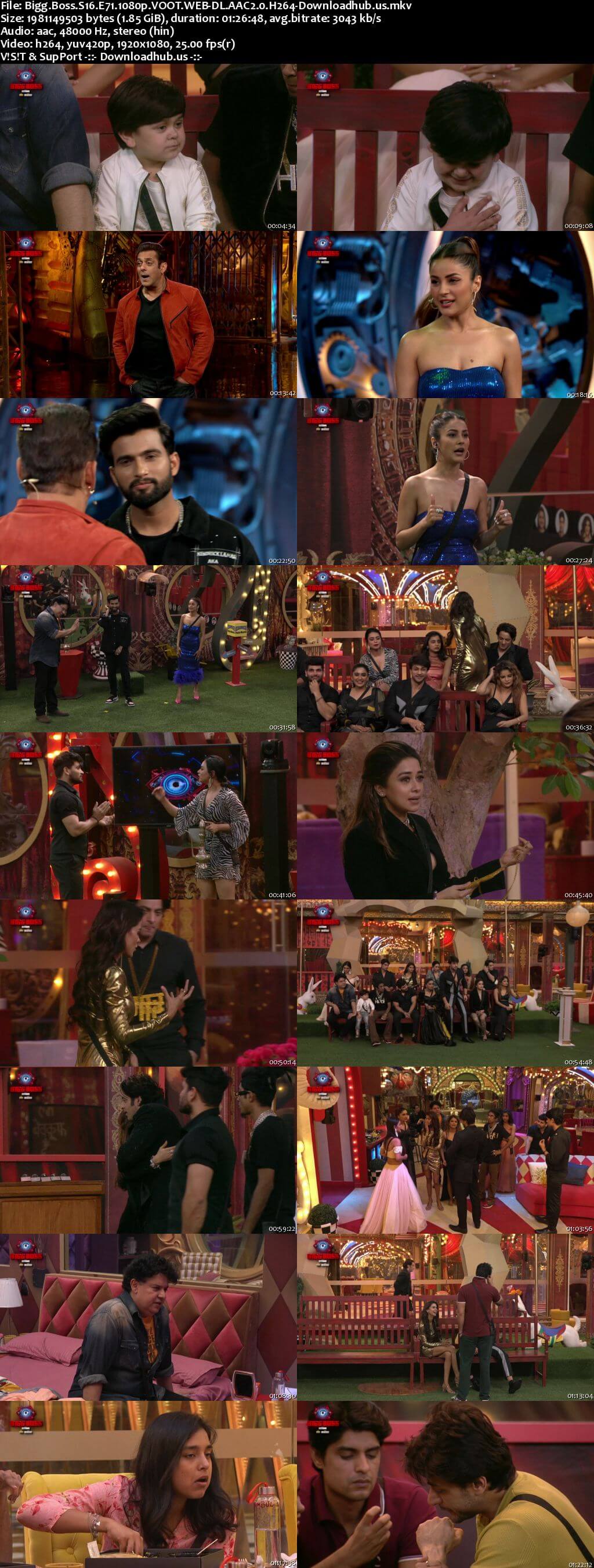 Bigg Boss Season 16 10 December 2022 Episode 71 Web-DL 1080p 720p 480p