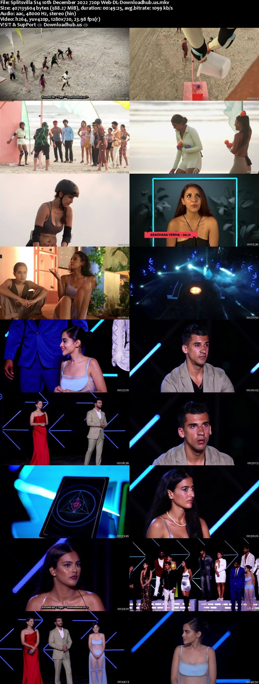 Splitsvilla S14 10 December 2022 Episode 09 Web-DL 720p 480p