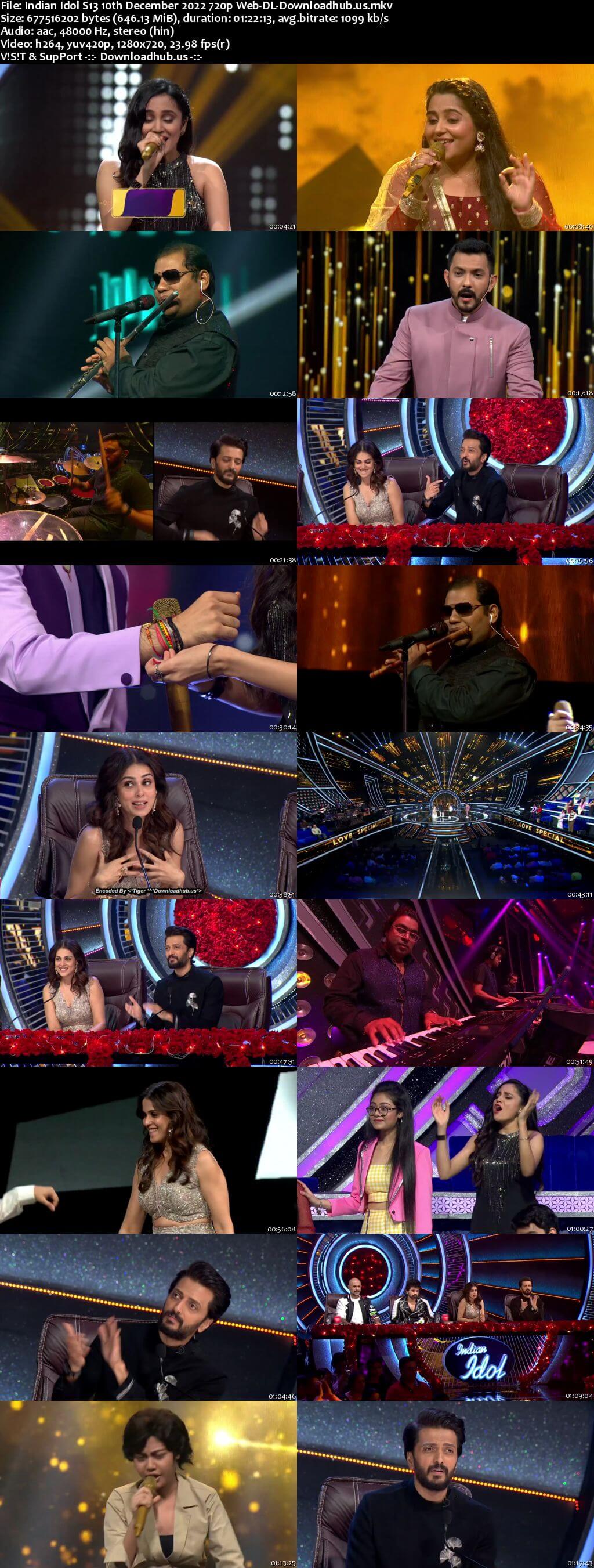 Indian Idol S13 10 December 2022 Episode 27 Web-DL 720p 480p