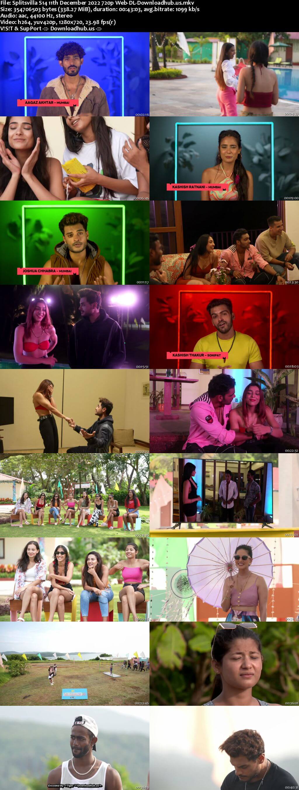 Splitsvilla S14 11 December 2022 Episode 10 Web-DL 720p 480p