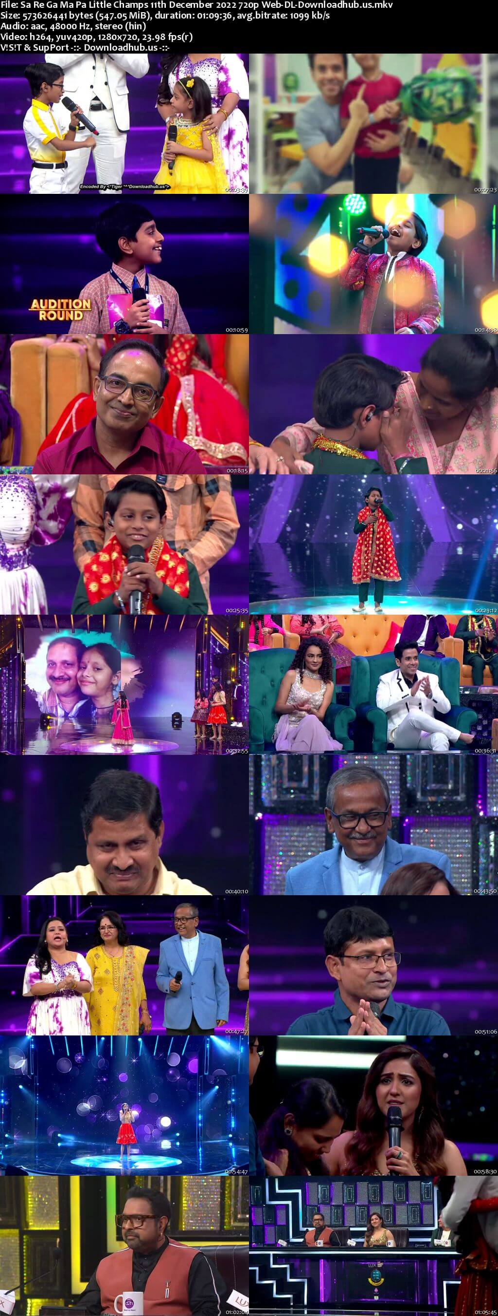 Sa Re Ga Ma Pa Little Champs 11 December 2022 Episode 18 Web-DL 720p 480p