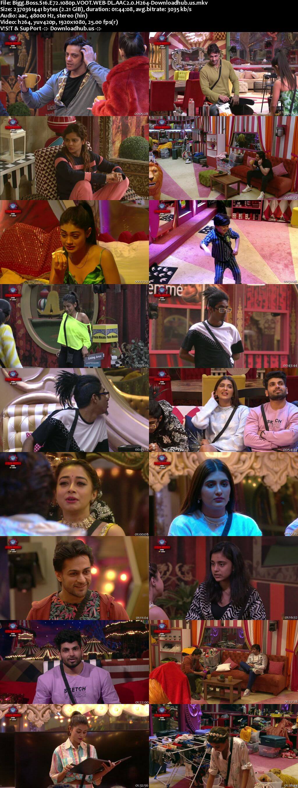 Bigg Boss Season 16 11 December 2022 Episode 72 Web-DL 1080p 720p 480p