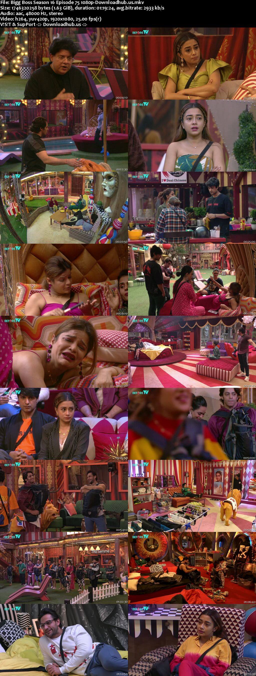 Bigg Boss Season 16 14 December 2022 Episode 75 Web-DL 1080p 720p 480p