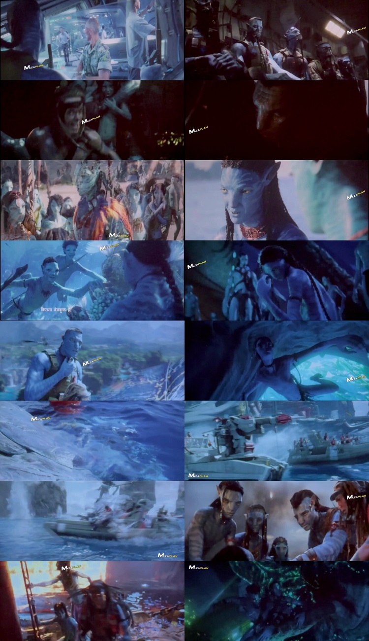 Avatar The Way of Water 2022 Hindi 1080p 720p 480p HQ PreDVD Rip x264