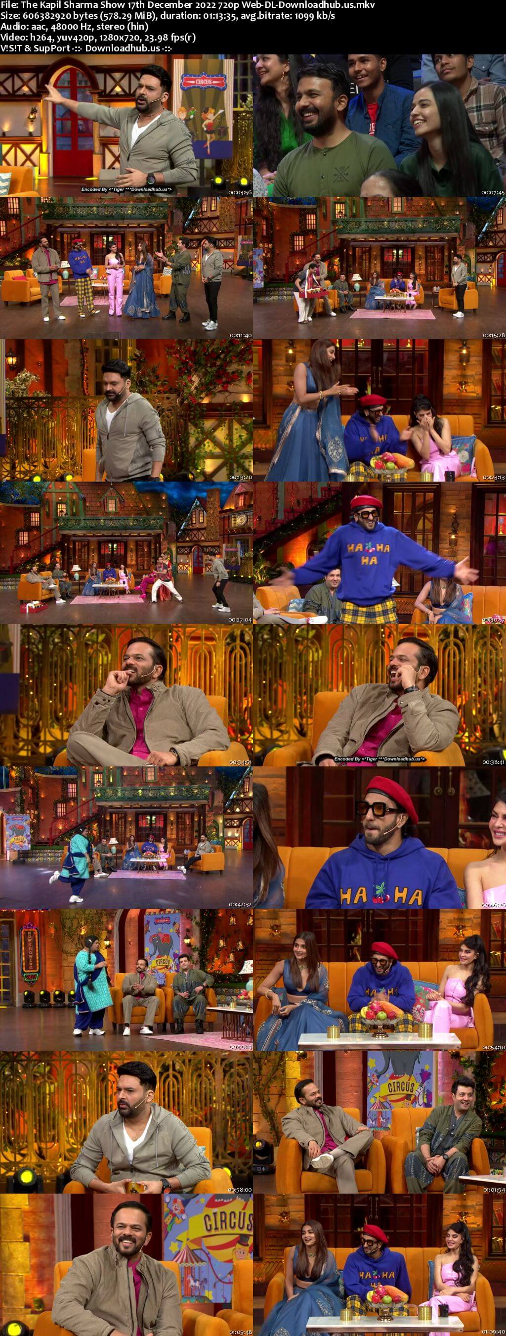 The Kapil Sharma Show 17 December 2022 Episode 288 Web-DL 720p 480p