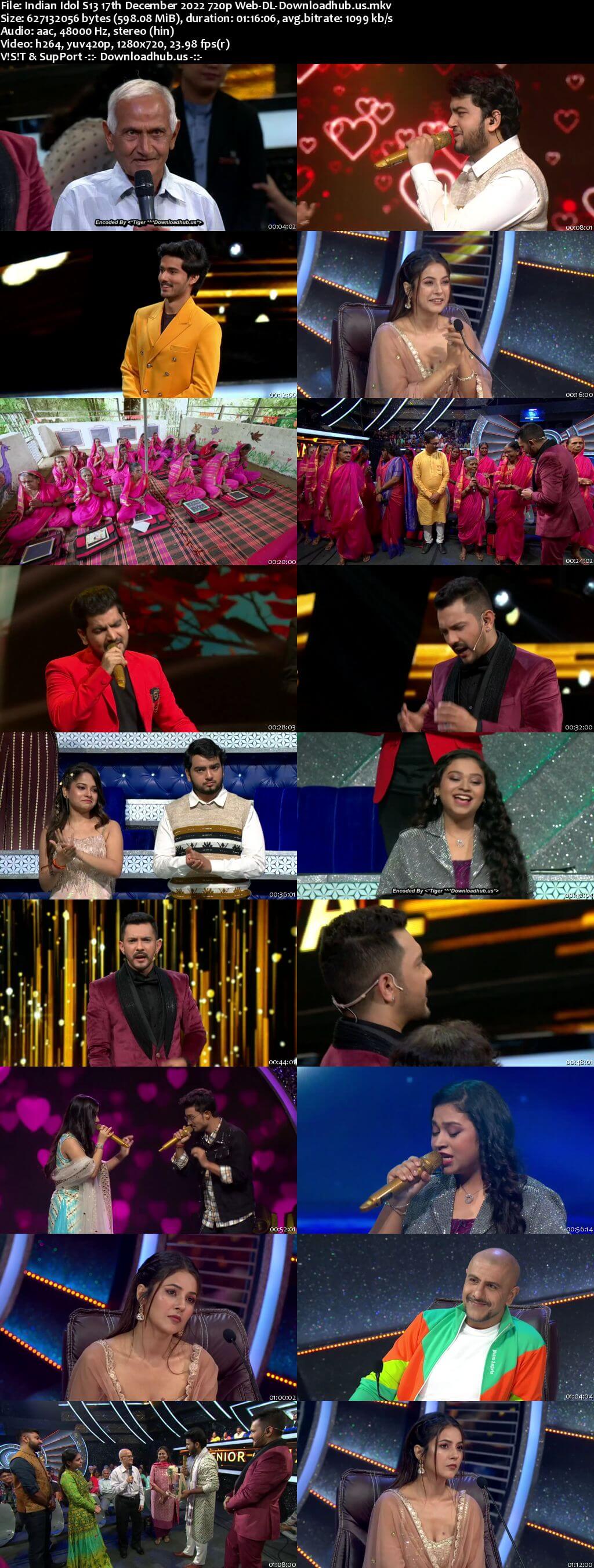 Indian Idol S13 17 December 2022 Episode 29 Web-DL 720p 480p