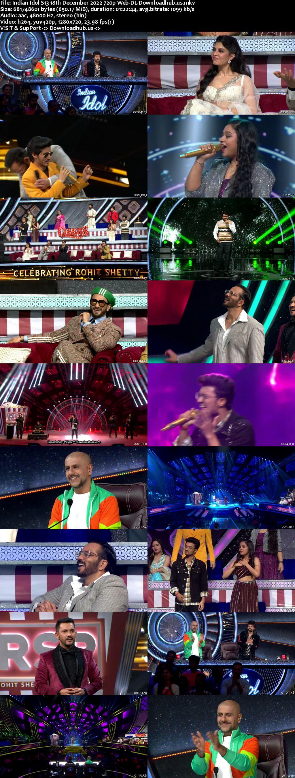 Indian Idol S13 18 December 2022 Episode 30 Web-DL 720p 480p