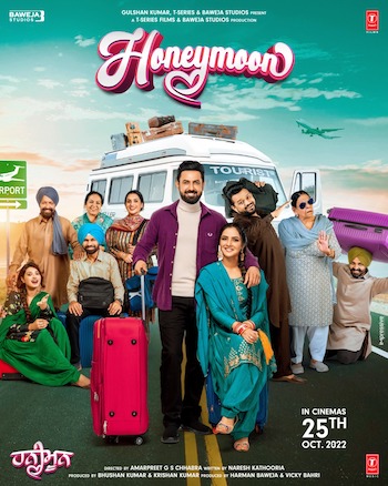 Honeymoon 2022 Punjabi 720p 480p WEB-DL [999MB 350MB]