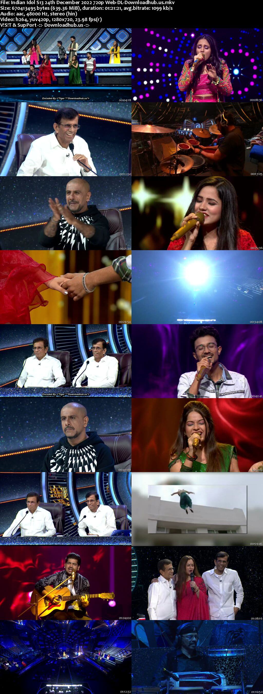 Indian Idol S13 24 December 2022 Episode 31 Web-DL 720p 480p