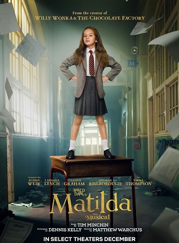 Roald Dahls Matilda the Musical 2022 Hindi Dual Audio Web-DL Full Movie Download