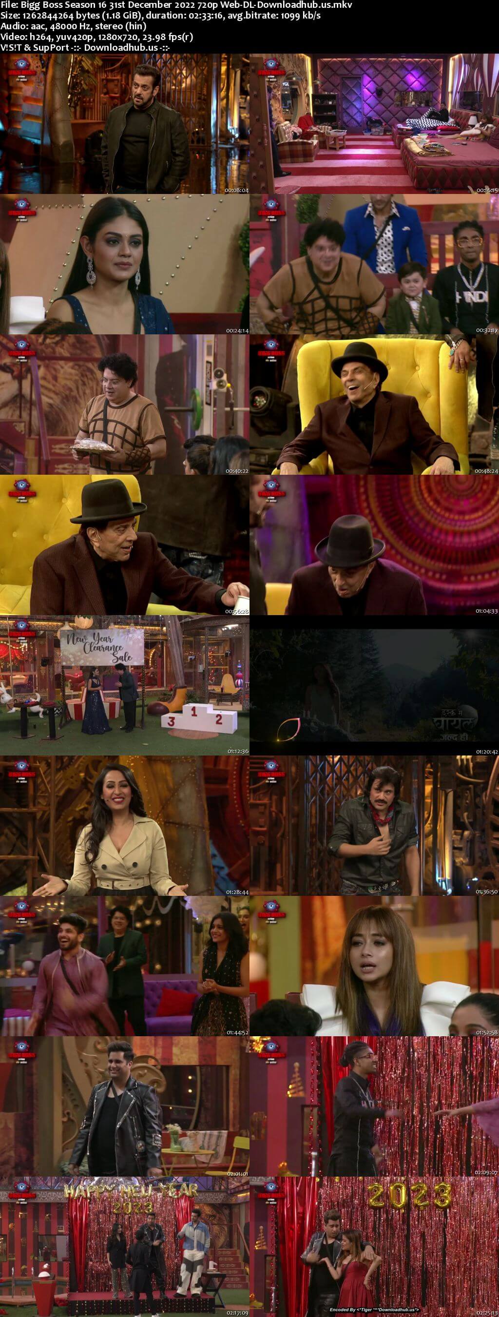 Bigg Boss Season 16 31 December 2022 Episode 92 Web-DL 1080p 720p 480p