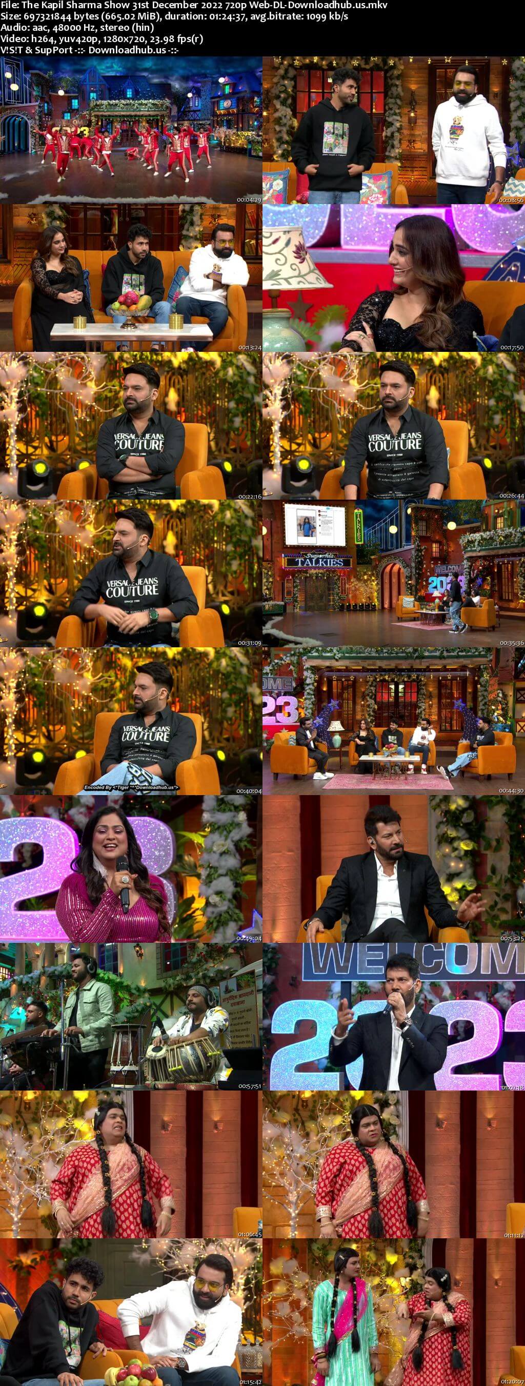 The Kapil Sharma Show 31 December 2022 Episode 292 Web-DL 720p 480p