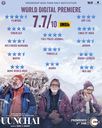 Uunchai 2022 Full Hindi Movie 720p 480p HDRip Download