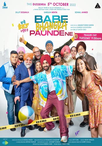Babe Bhangra Paunde Ne 2022 Full Punjabi Movie 720p 480p Web-DL