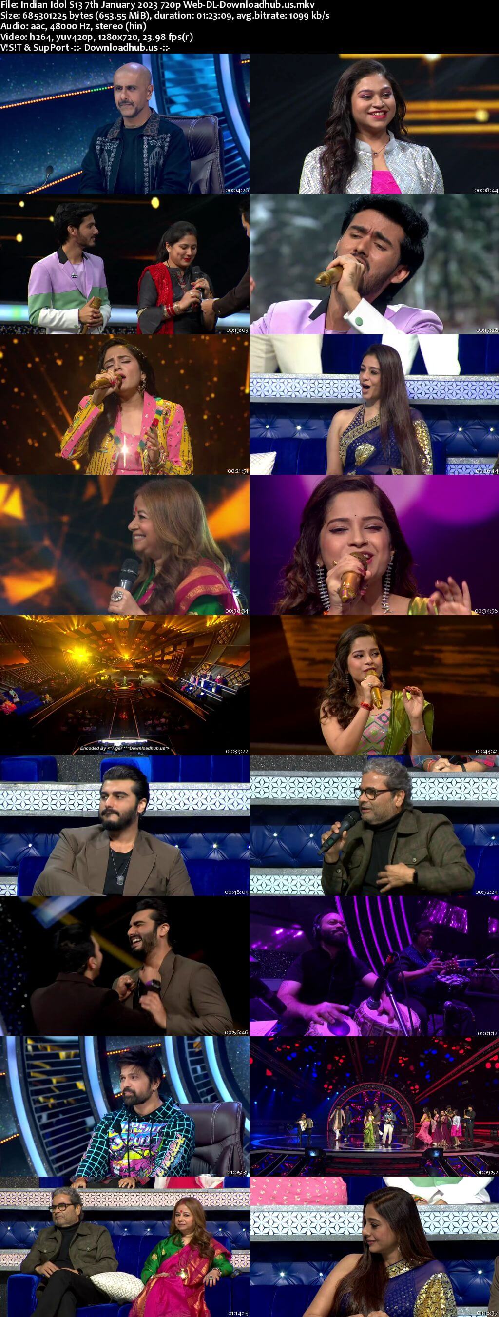 Indian Idol S13 07 January 2023 Episode 35 Web-DL 720p 480p