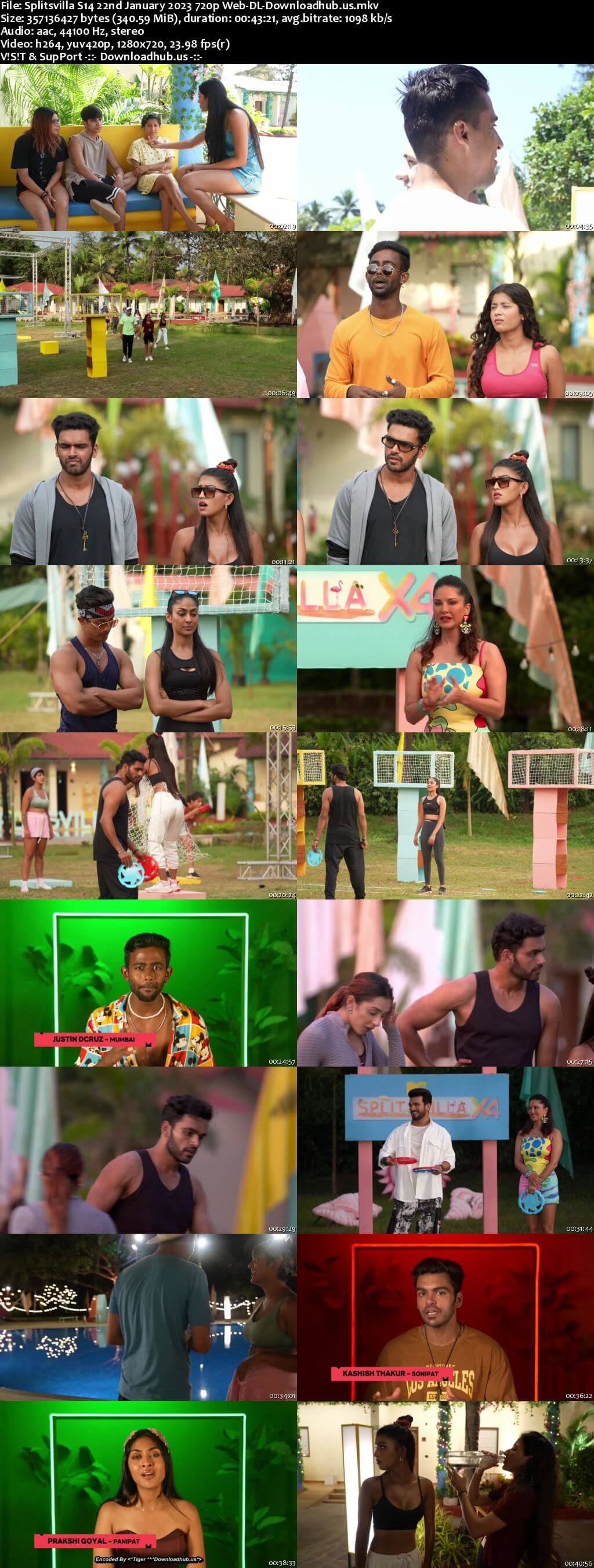 Splitsvilla S14 22 January 2023 Episode 22 Web-DL 720p 480p