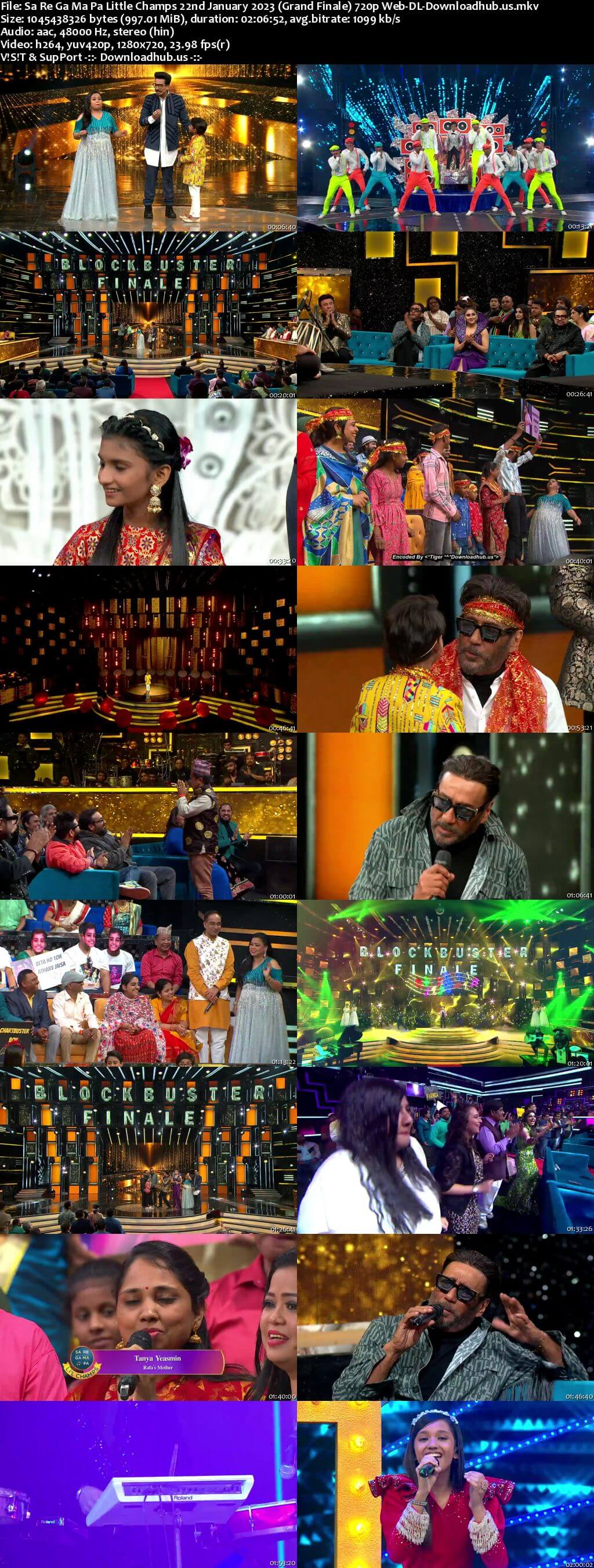 Sa Re Ga Ma Pa Little Champs 22 January 2023 Finale Episode Web-DL 720p 480p