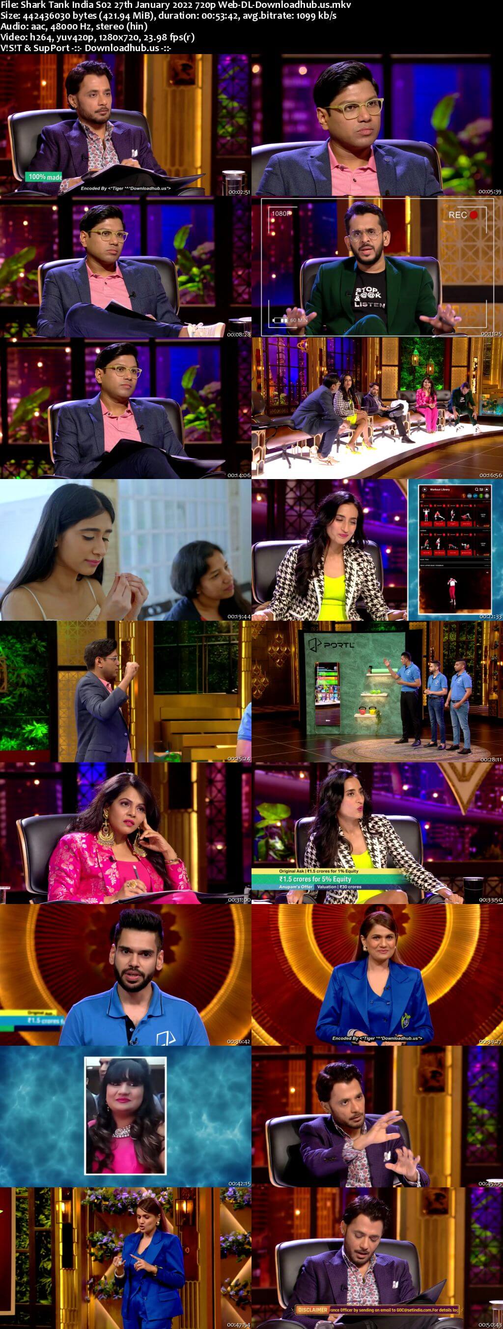 Shark Tank India S02 27 January 2022 Episode 20 Web-DL 720p 480p