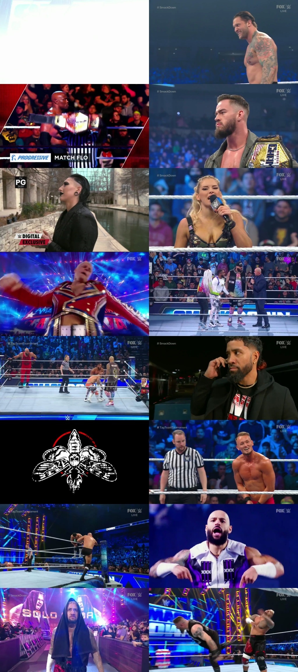 WWE Friday Night Smackdown 27th January 2022 720p 350MB HDTV 480p