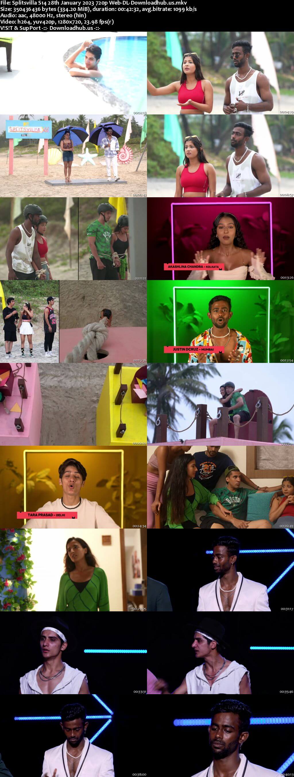 Splitsvilla S14 28 January 2023 Episode 23 Web-DL 720p 480p