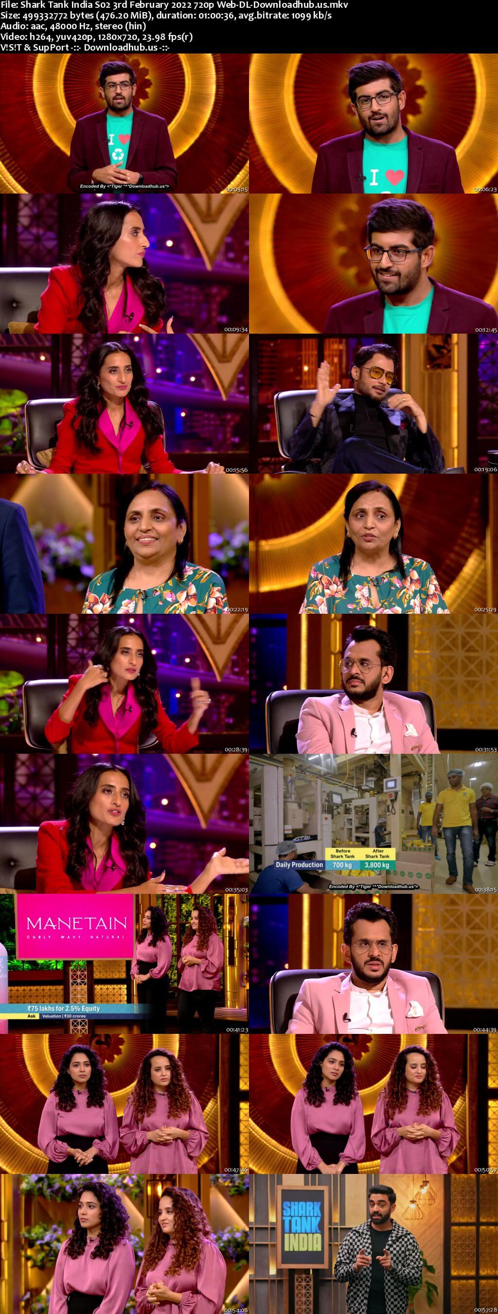 Shark Tank India S02 03 February 2022 Episode 25 Web-DL 720p 480p