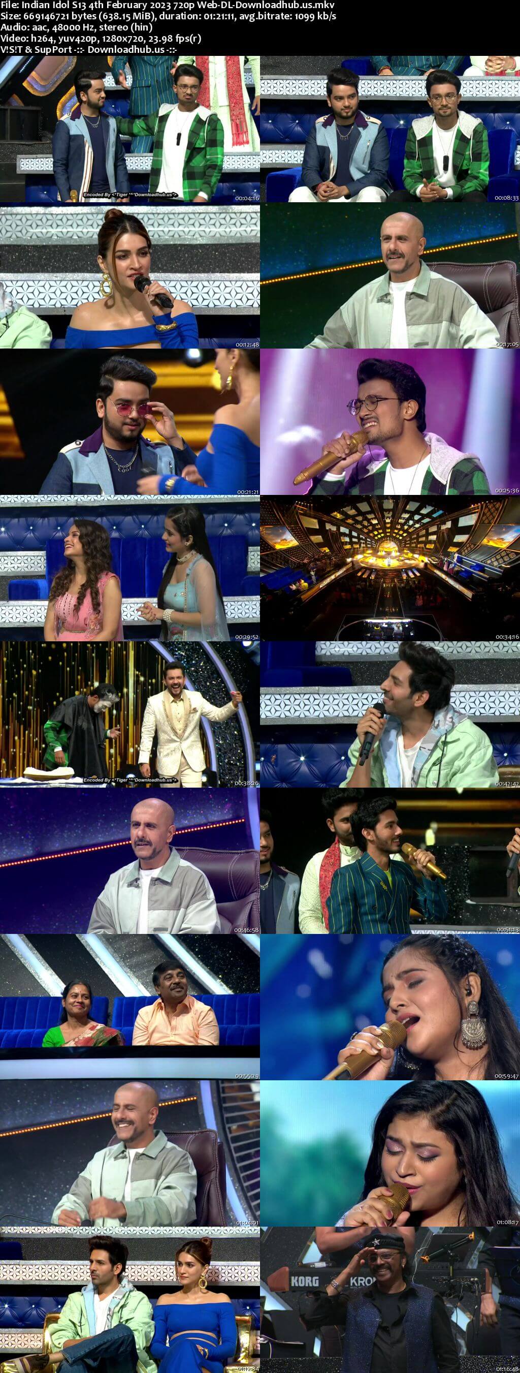 Indian Idol S13 04 February 2023 Episode 43 Web-DL 720p 480p